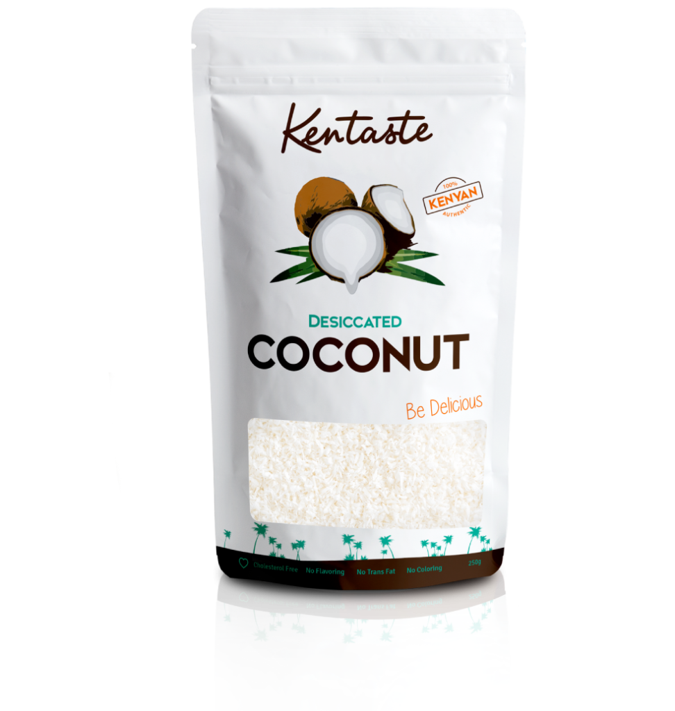 Desiccated Coconut. Kentaste